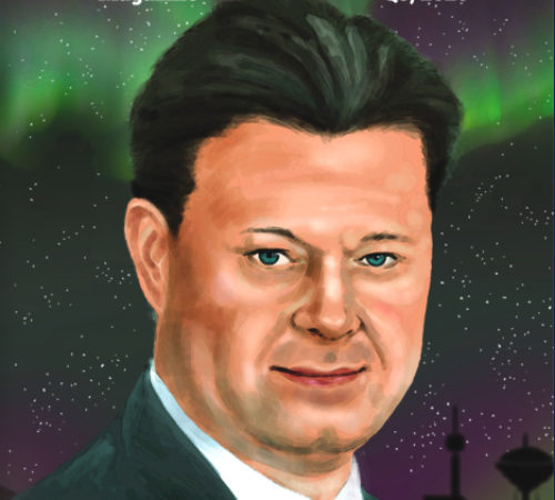 Henkilökuva EQDerivatives lehden kannessa.