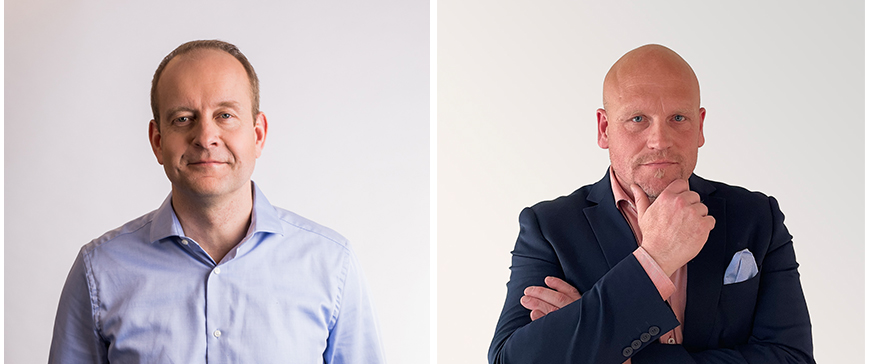 Staffan Åberg ja Michael Isaksson