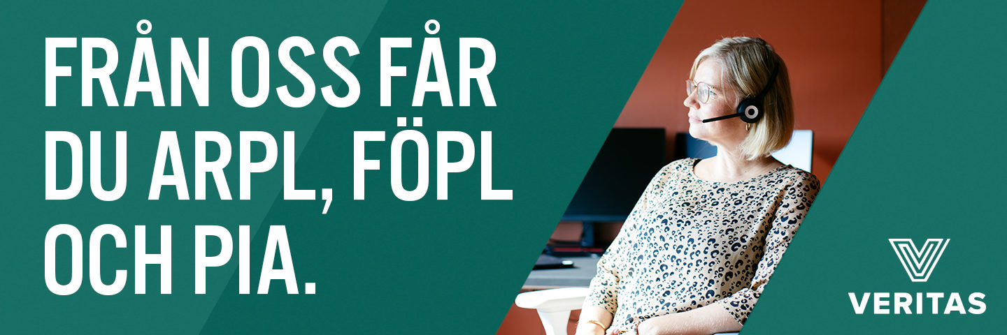 Från oss får du ArPL, FöPL och Pia.