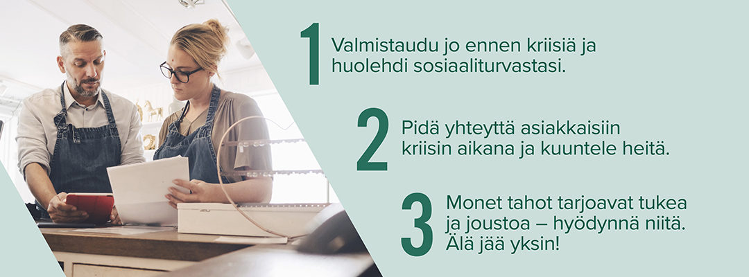 Vinkit yrittäjälle.