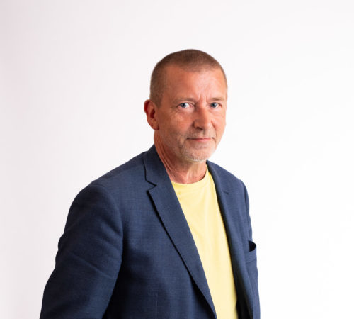 Henkilökuva Veritaksen rakennuttajapäällikkö Jarkko Saaresta.